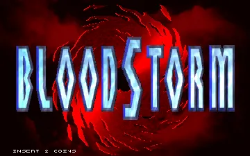 Blood Storm (v1.10) screen shot title